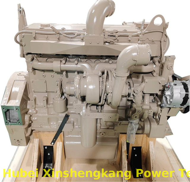 Сборка строительного двигателя Cummins QSM11 