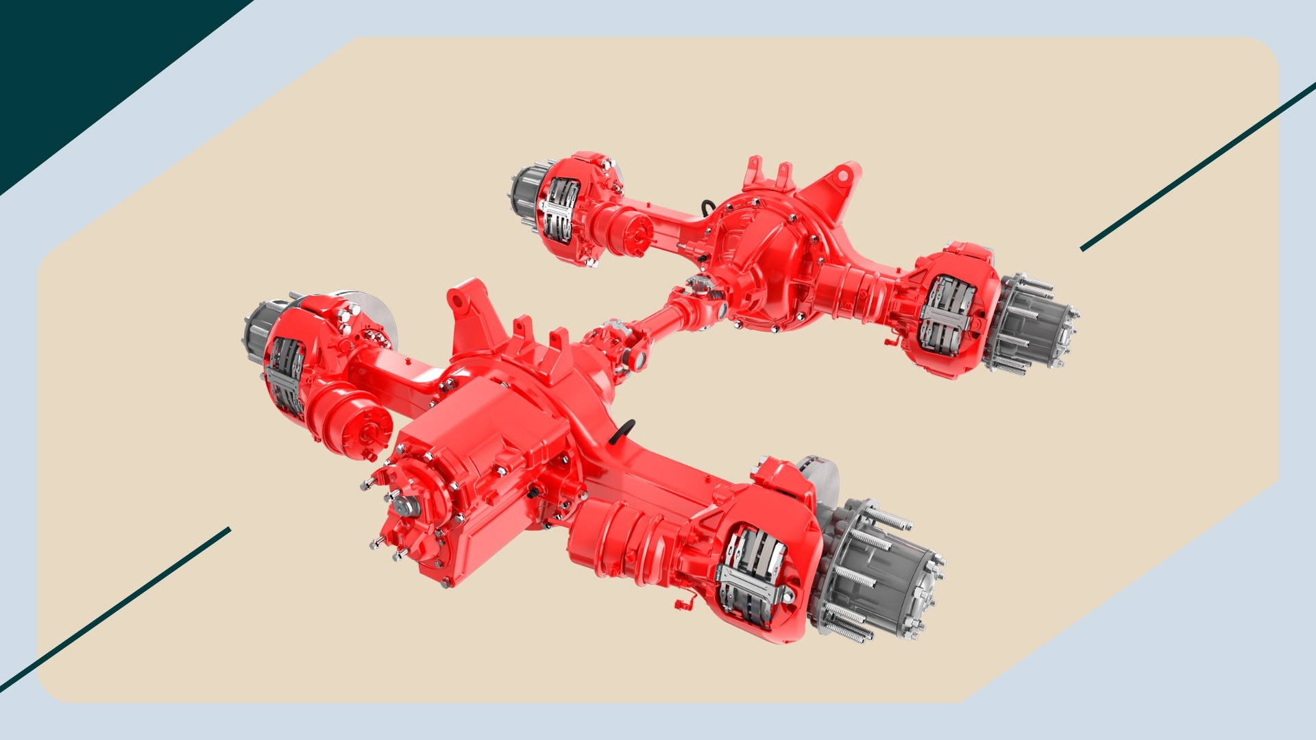 Компания Cummins представляет новый высокоэффективный тандемный ведущий мост RT-160 HE на выставке Truck World 2026