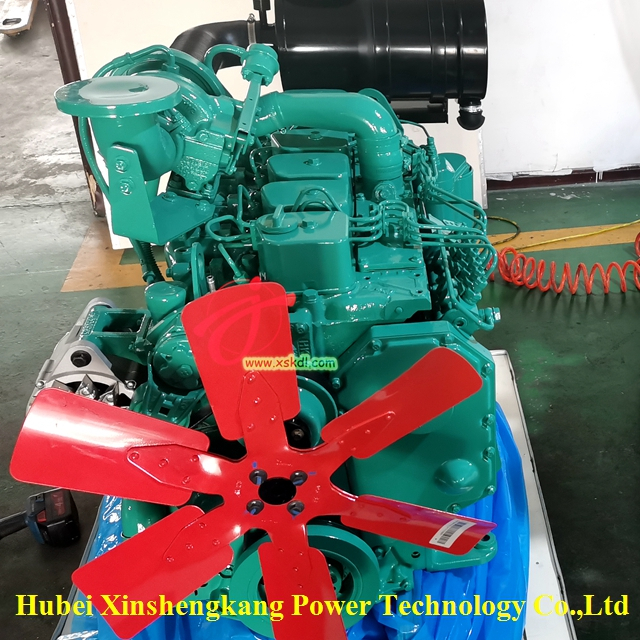 Восстановленный двигатель Cummins 6BT5.9 для морского генератора