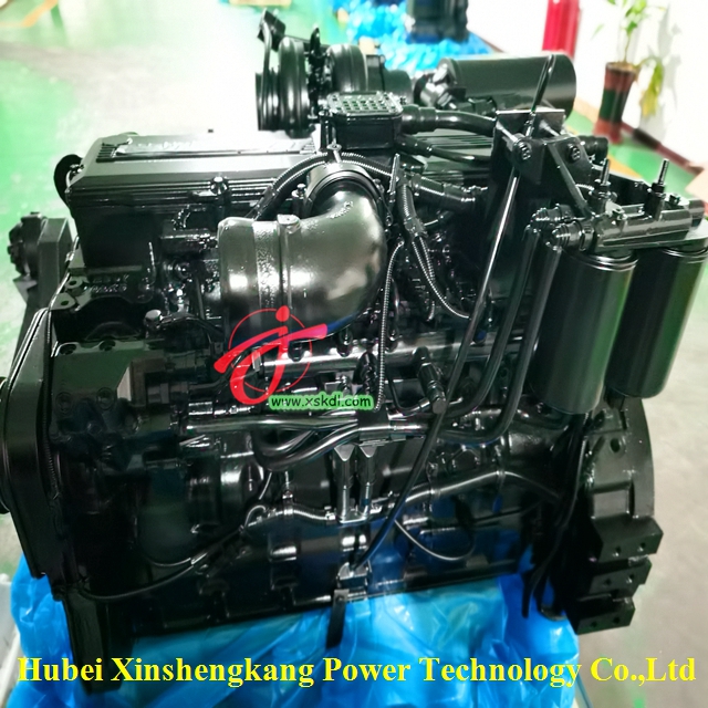 Восстановленный двигатель Komatsu SAA6D114E-3 для строительного оборудования
